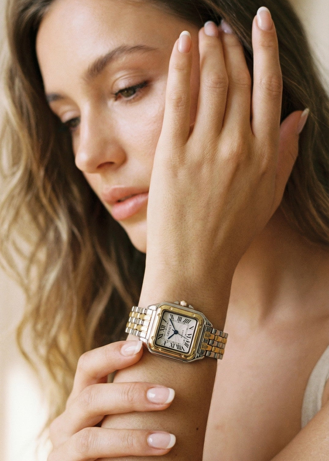 Grealy watch- two tone