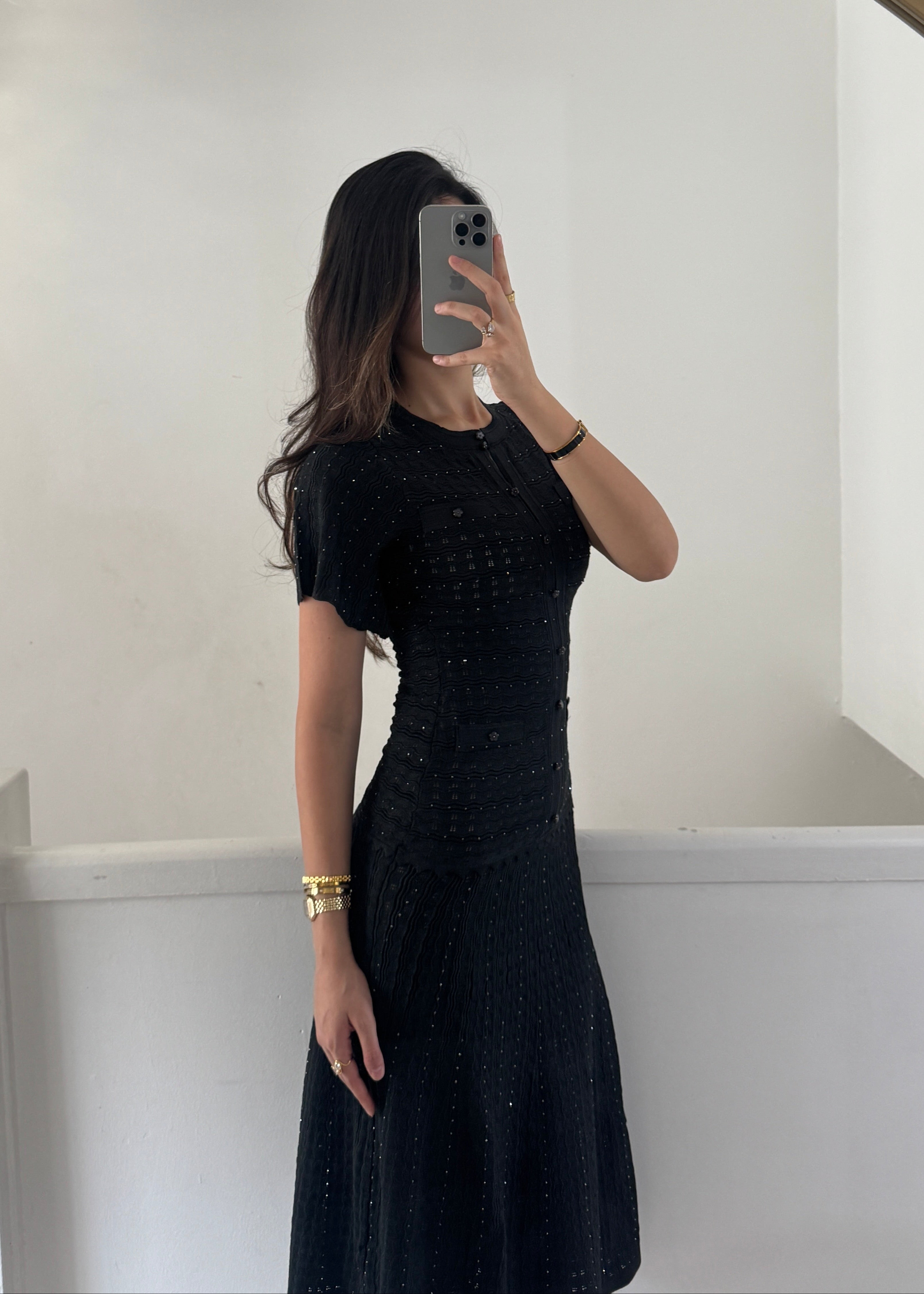 almaz dress- black