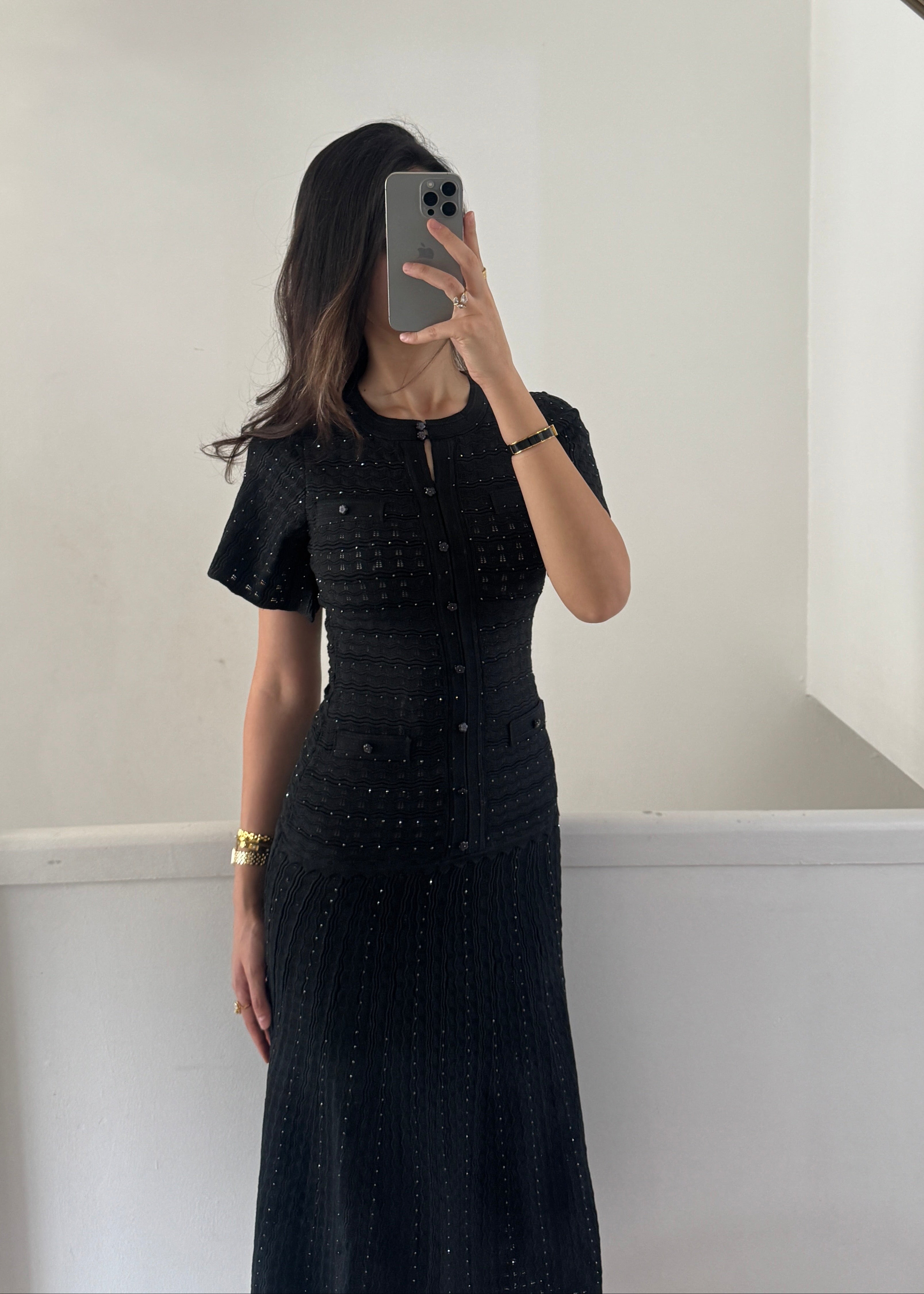almaz dress- black