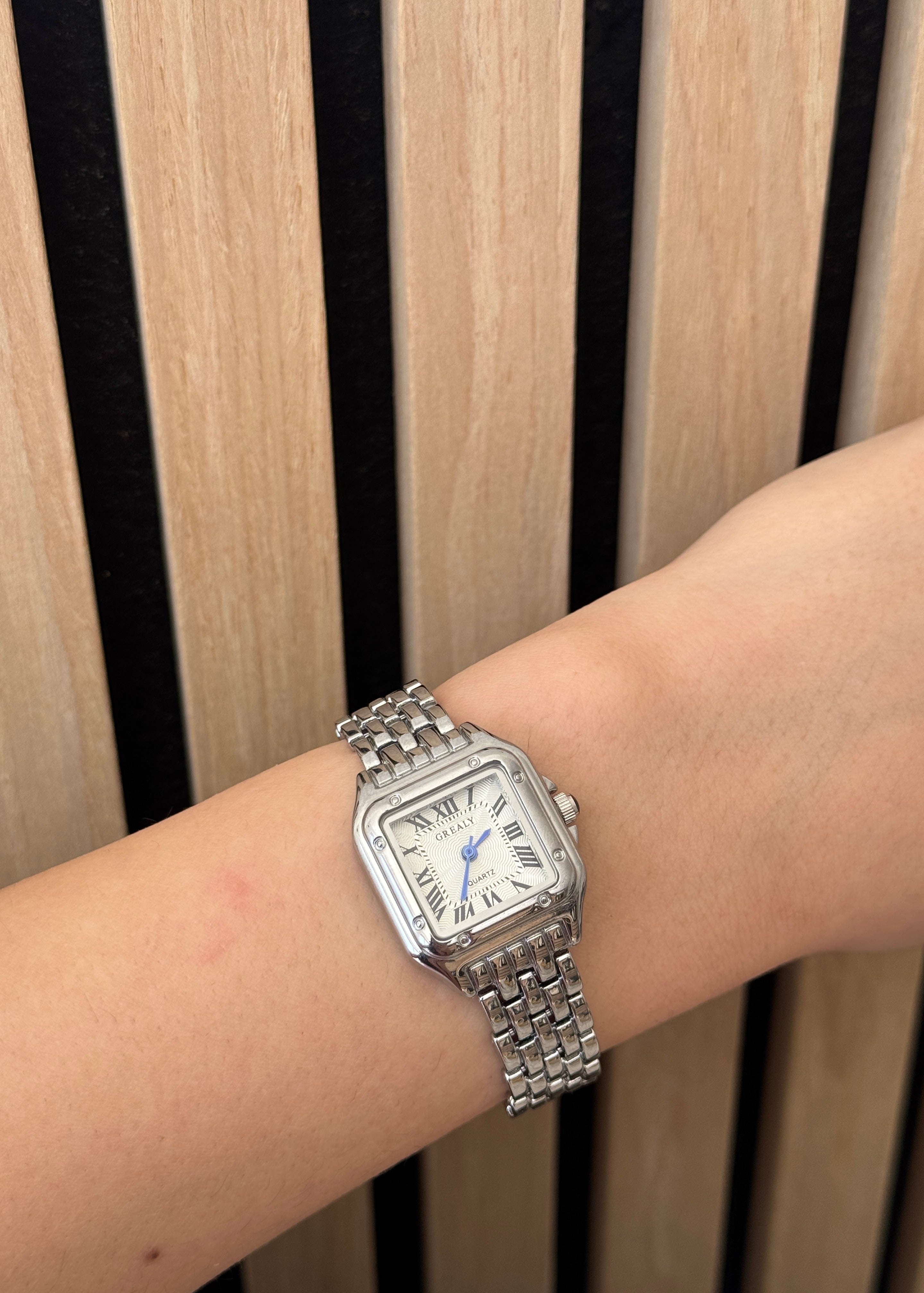Grealy Watch- Silver