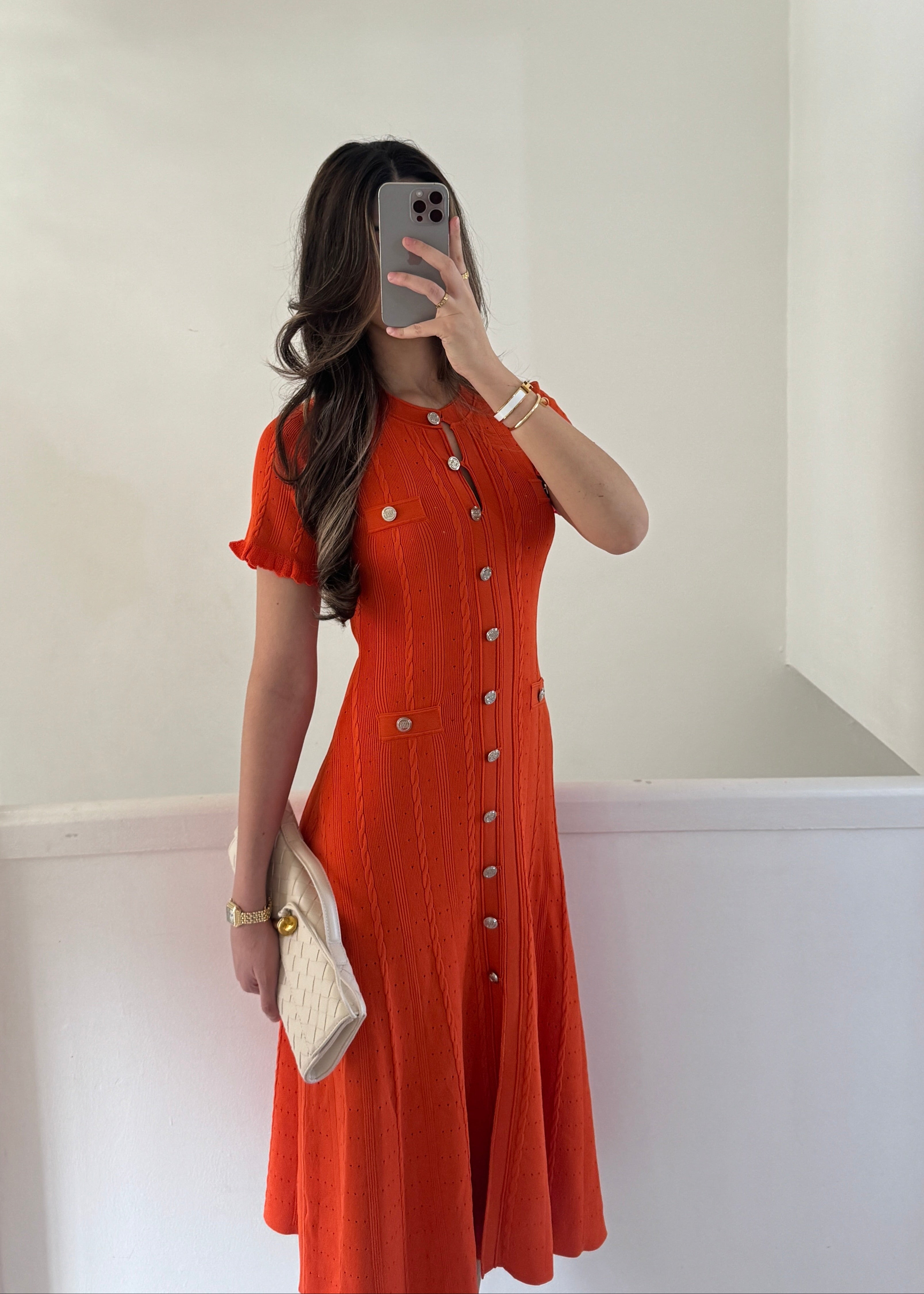 Valentina Dress- orange
