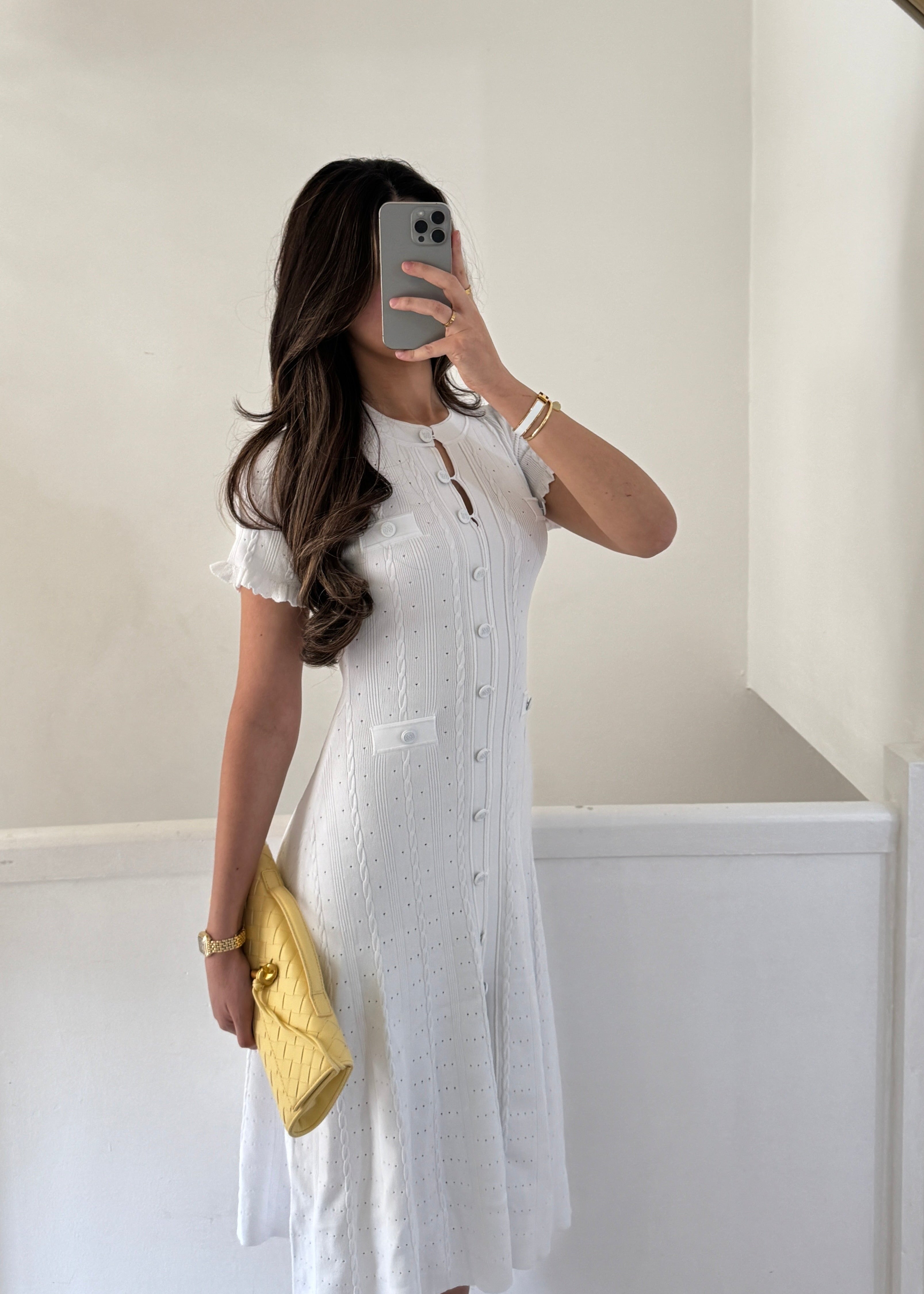 Valentina Dress- White