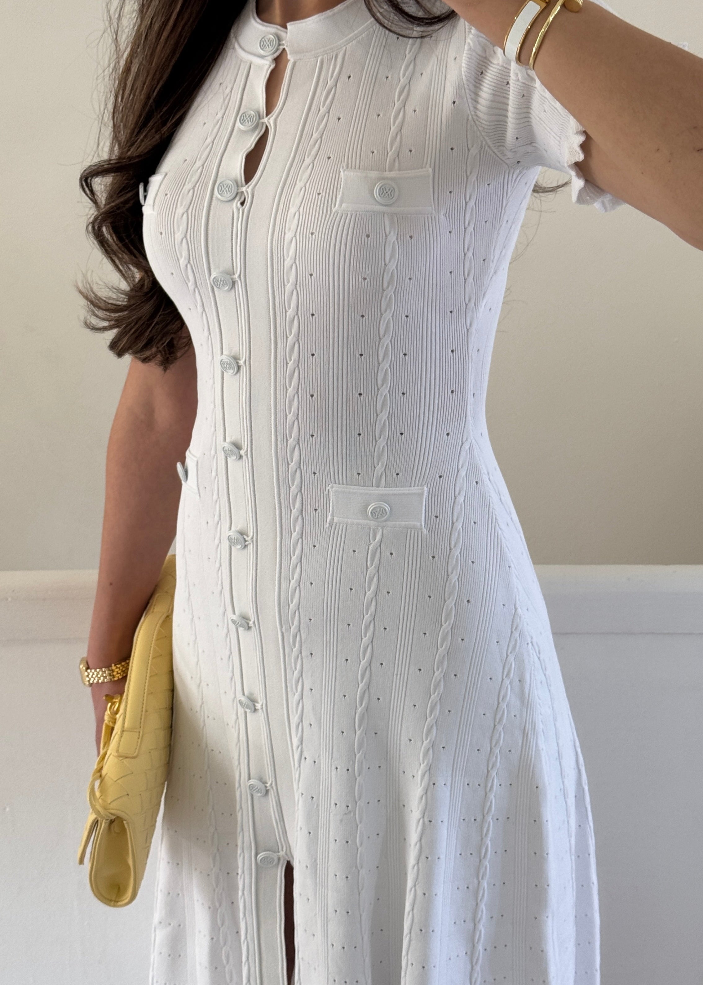 Valentina Dress- White