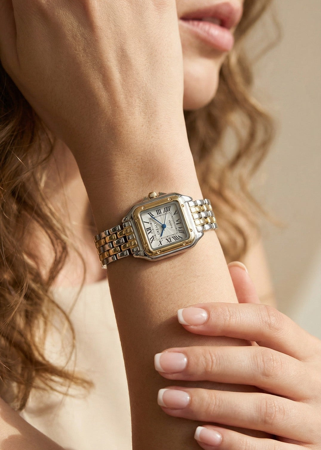 Grealy watch- two tone