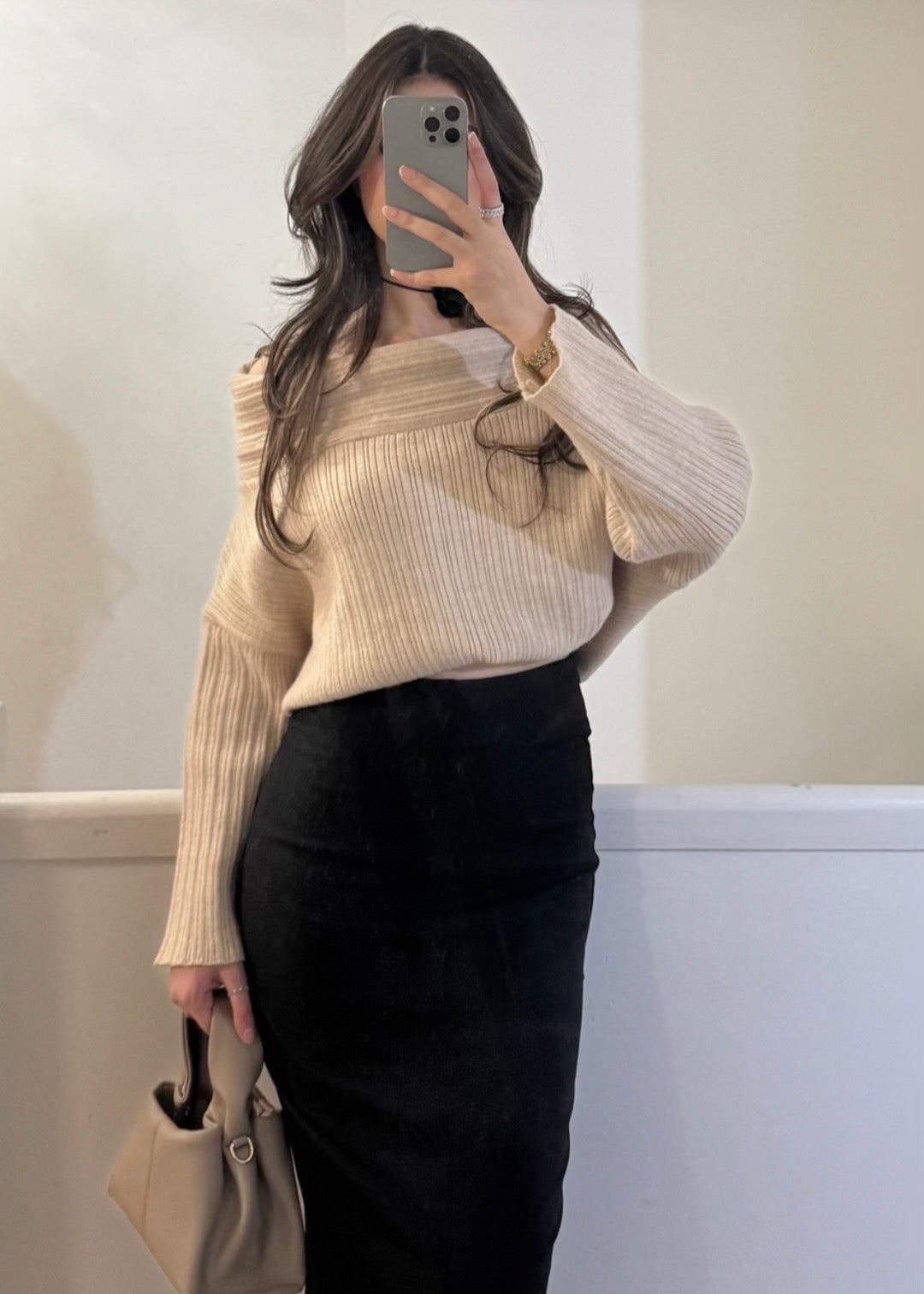 Lily jumper- Beige