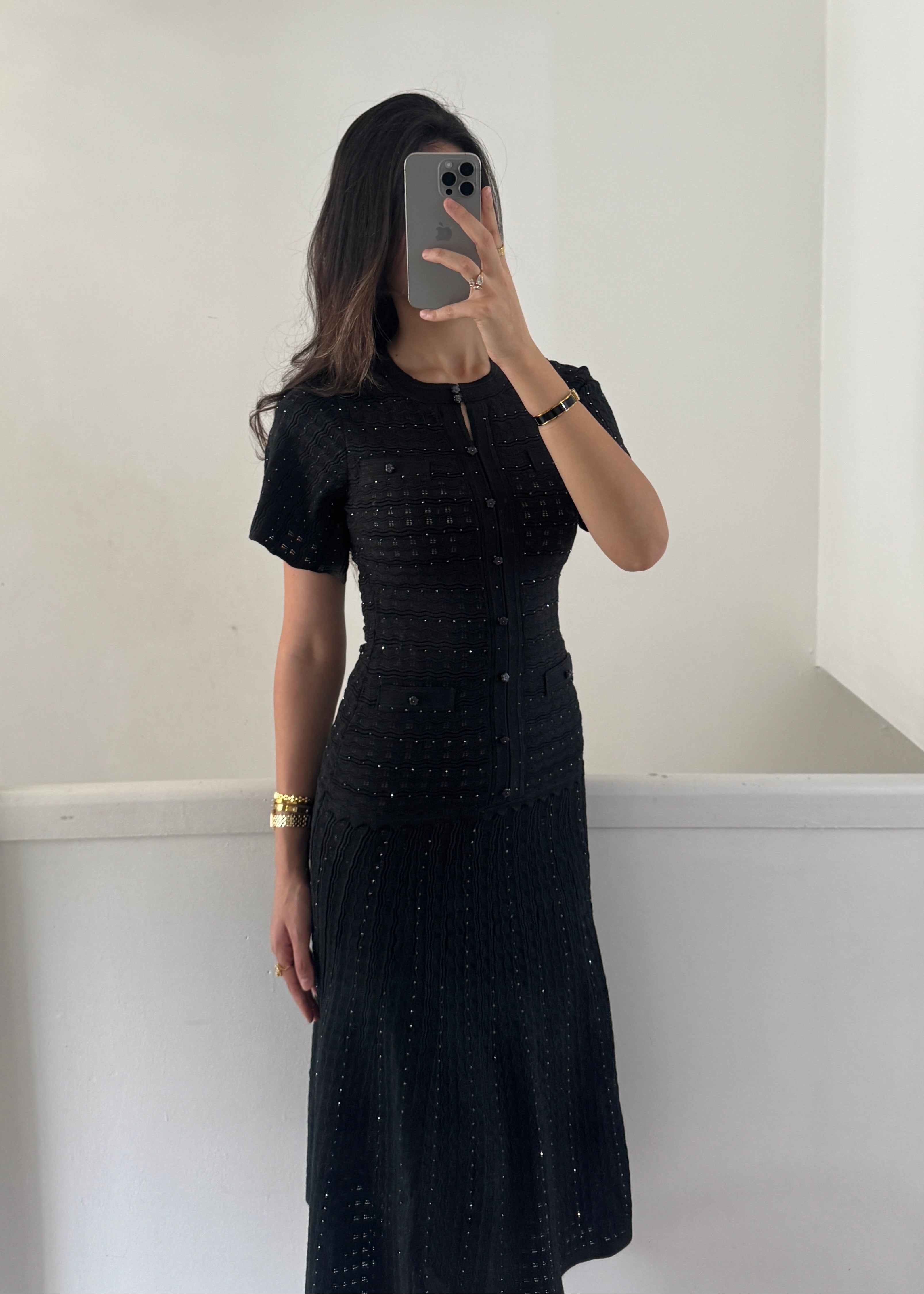almaz dress- black