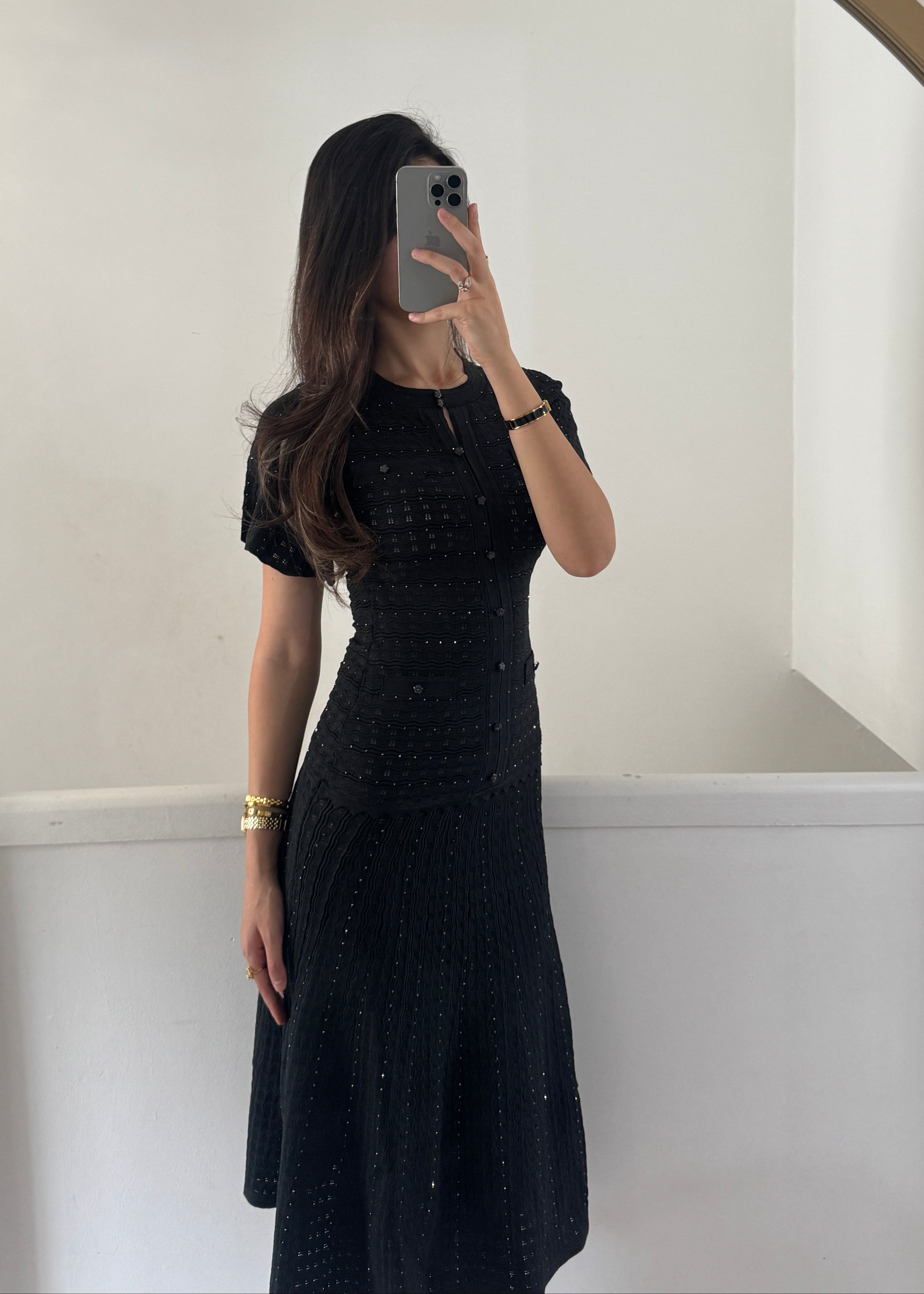 almaz dress- black