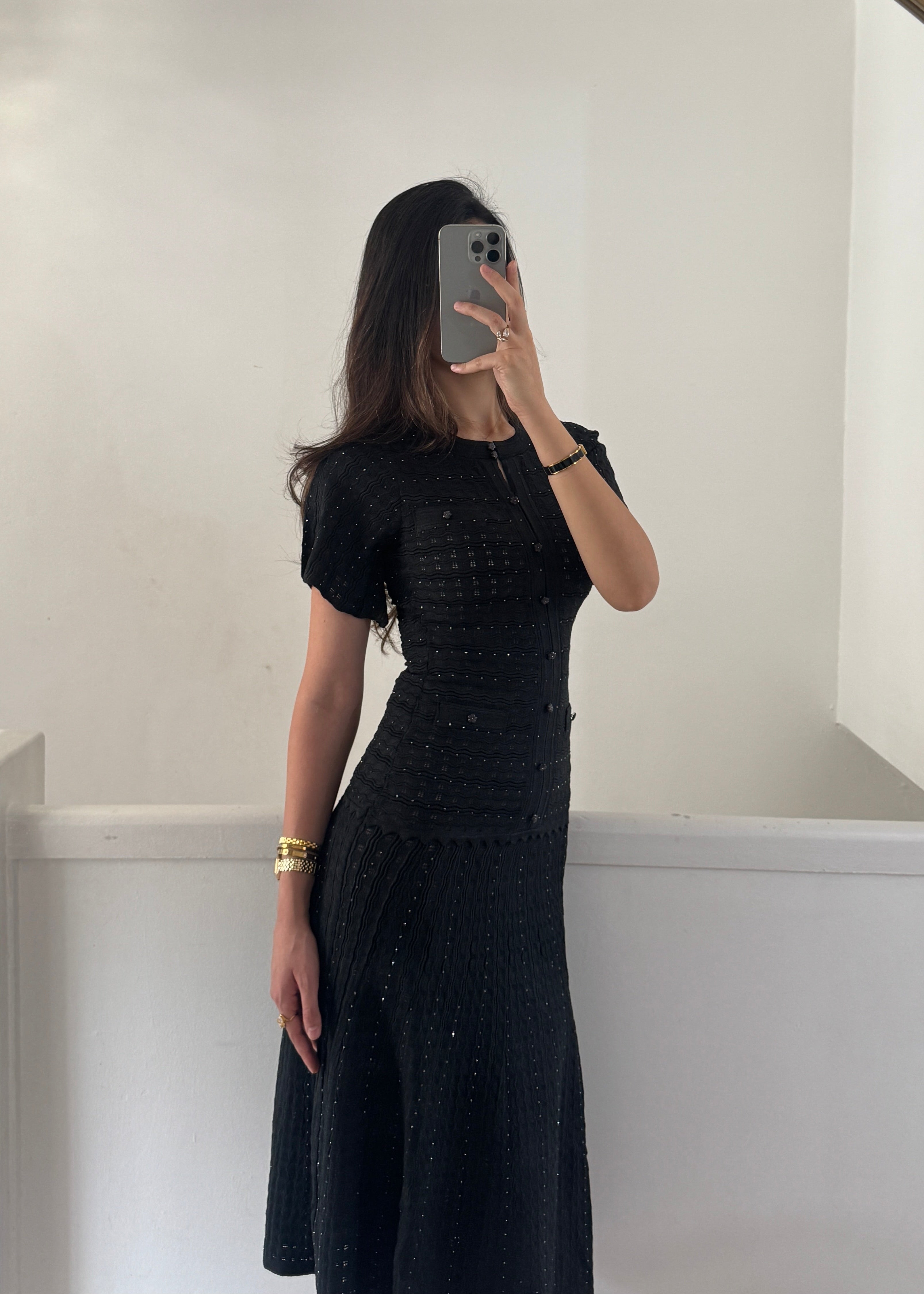 almaz dress- black