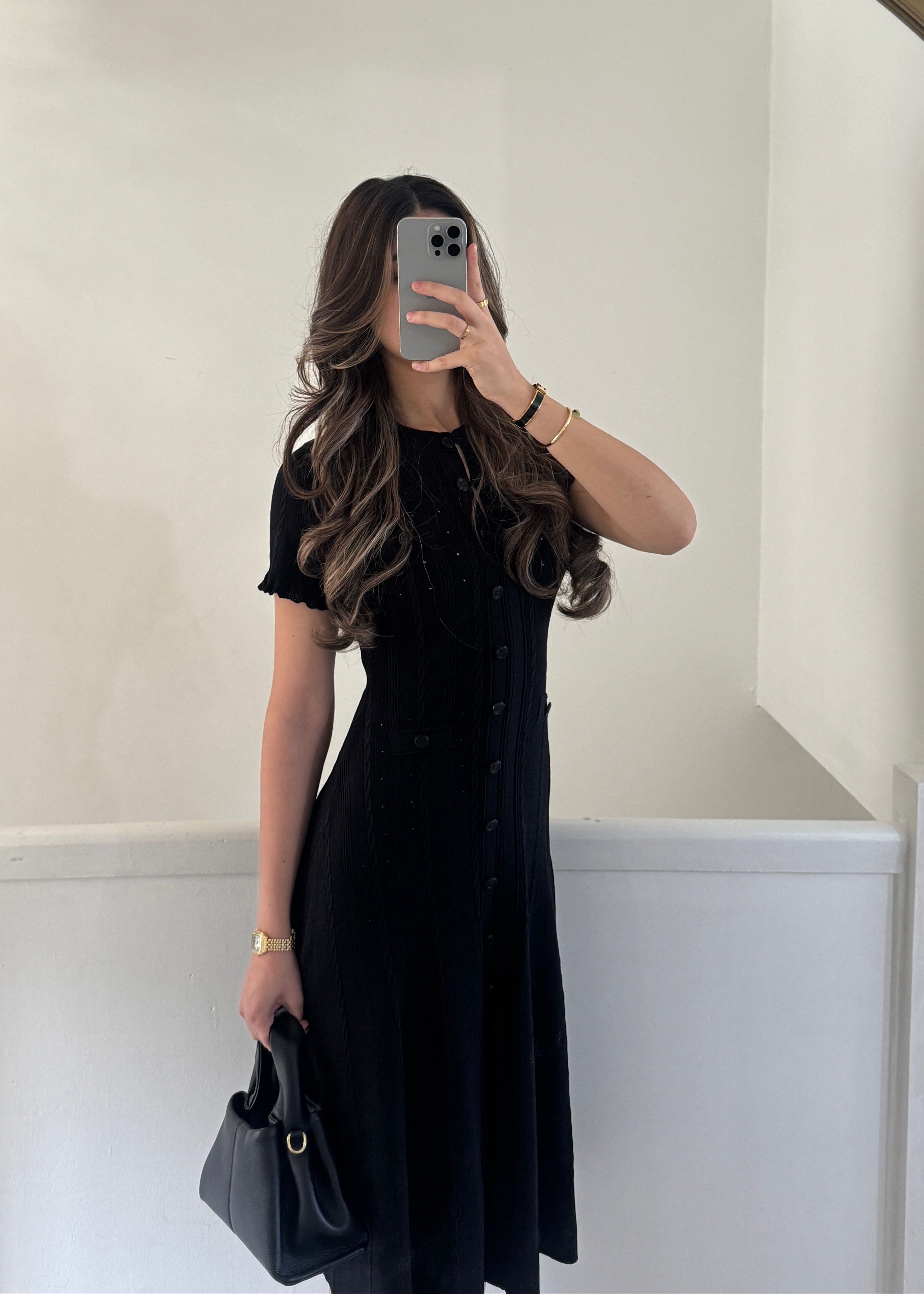Valentina Dress- Black