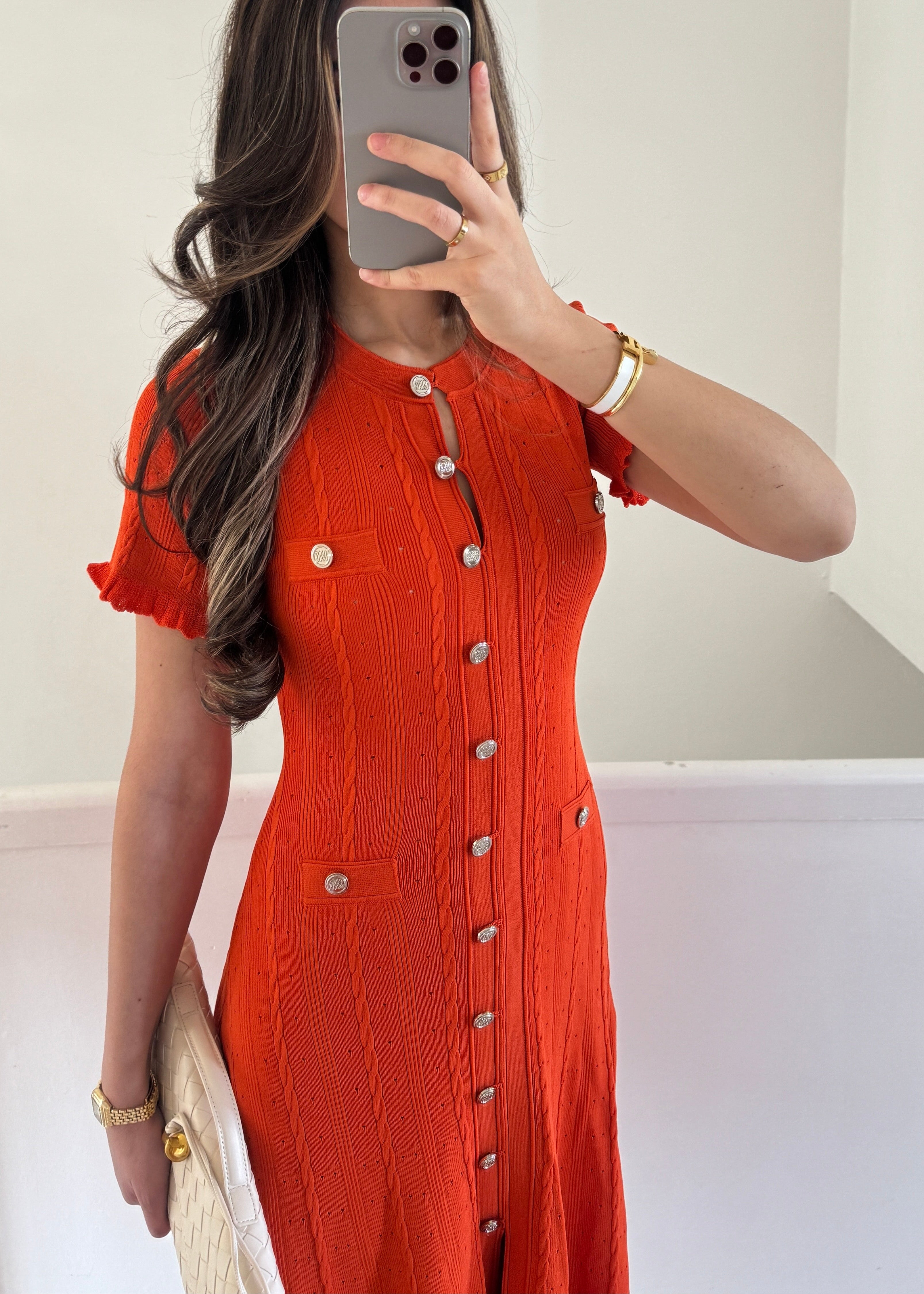 Valentina Dress- orange