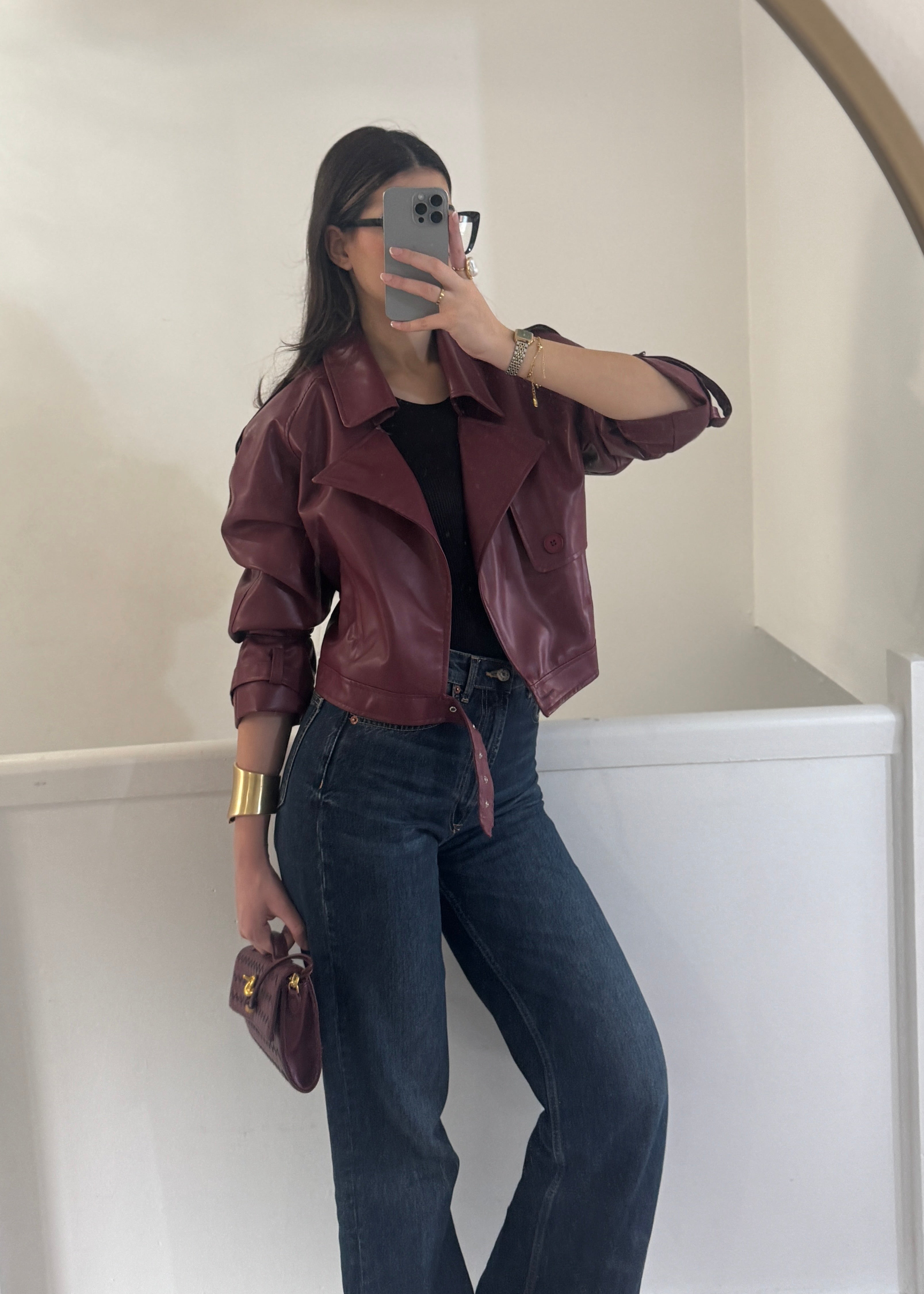 Tokyo jacket- Burgundy