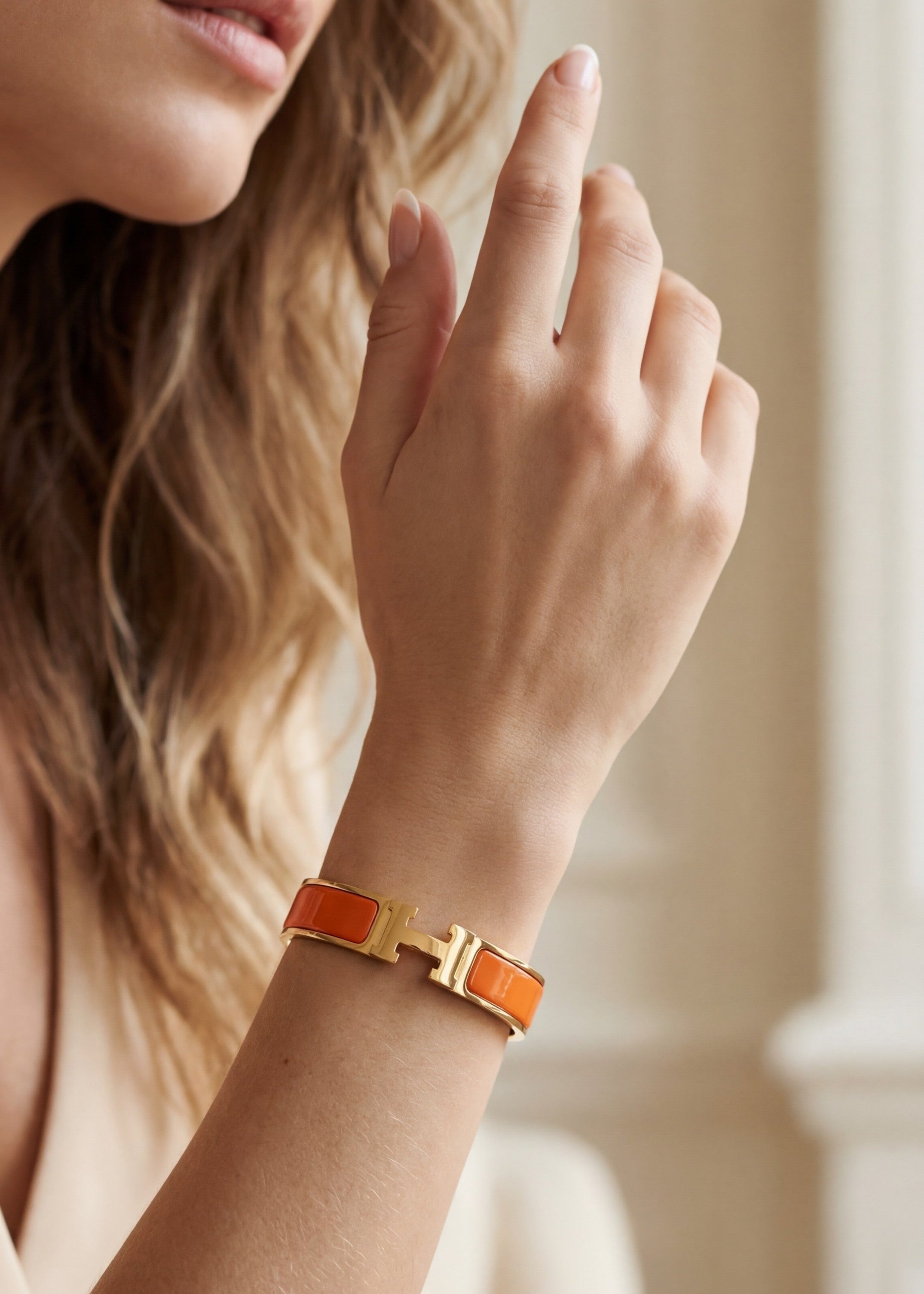 helya bracelet- orange